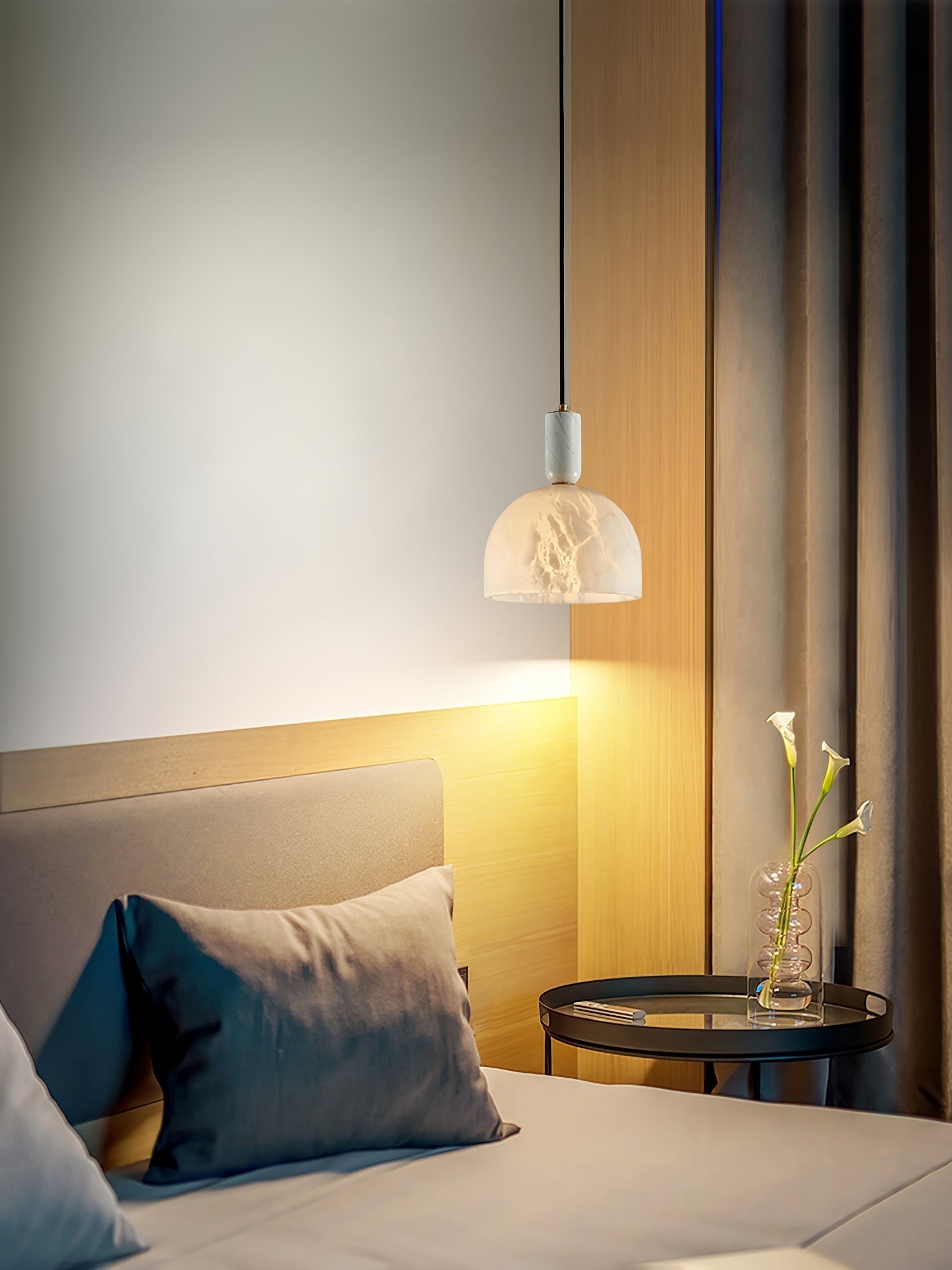 Ulcaris Modern Minimalist Alabaster Pendnat Light - Letslighting