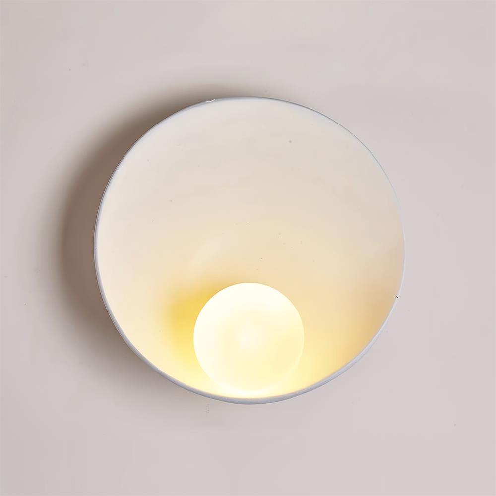 Wandleuchte Harz Becher Schirm Metall Akzent Minimalistisch Gemütlich-Letslighting