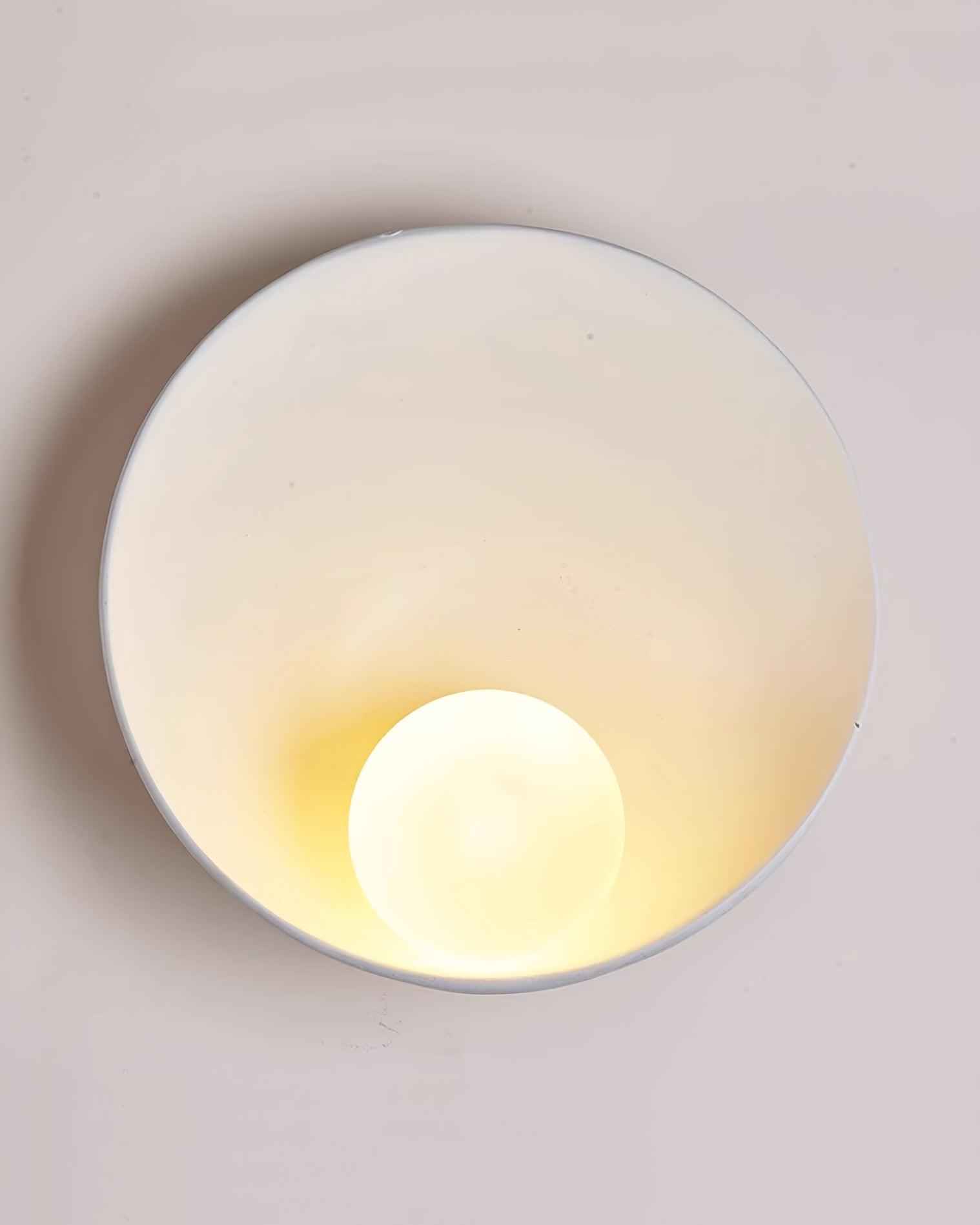 Wandleuchte Harz Becher Schirm Metall Akzent Minimalistisch Gemütlich-Letslighting