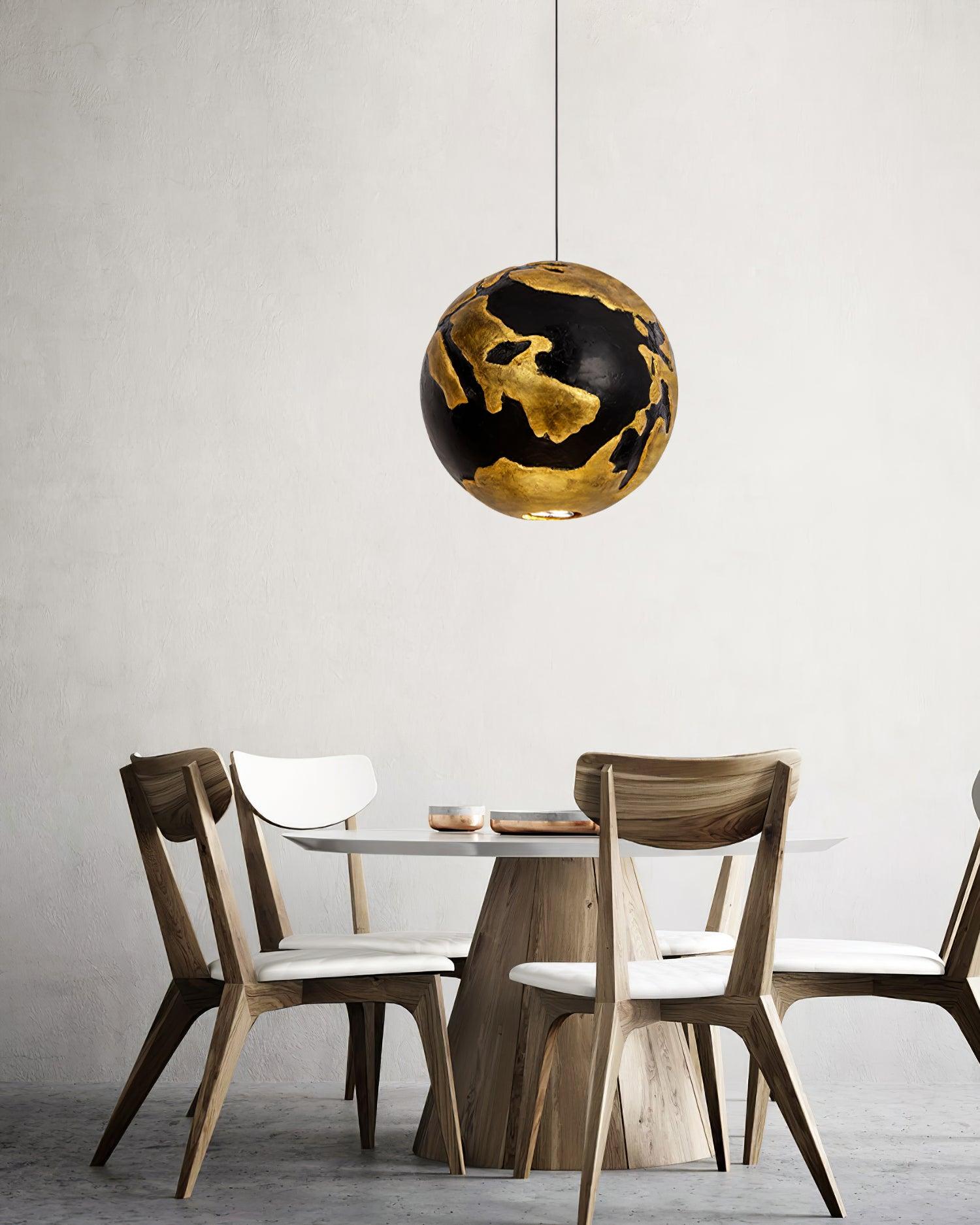 Alzorila Moderne Minimalistische Pendelleuchte aus Verbundwerkstoff-Letslighting