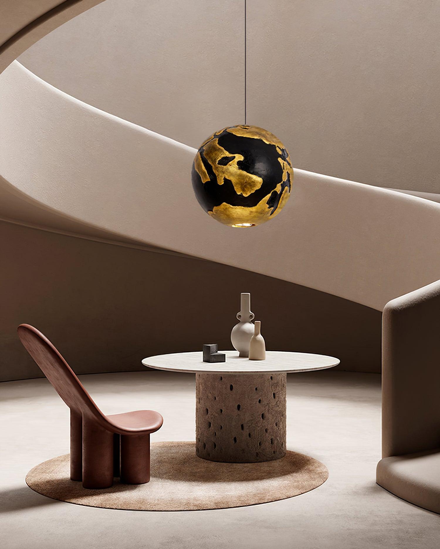 Alzorila Moderne Minimalistische Pendelleuchte aus Verbundwerkstoff-Letslighting