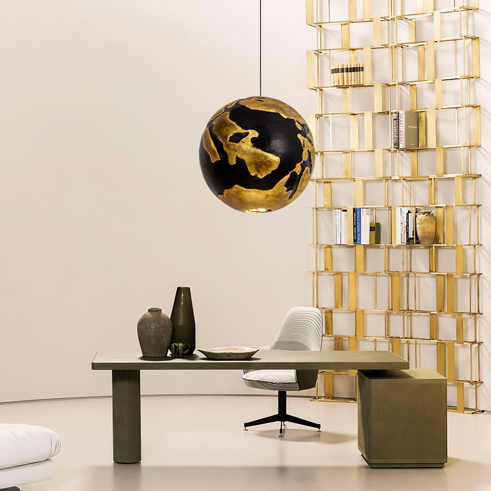Alzorila Moderne Minimalistische Pendelleuchte aus Verbundwerkstoff-Letslighting