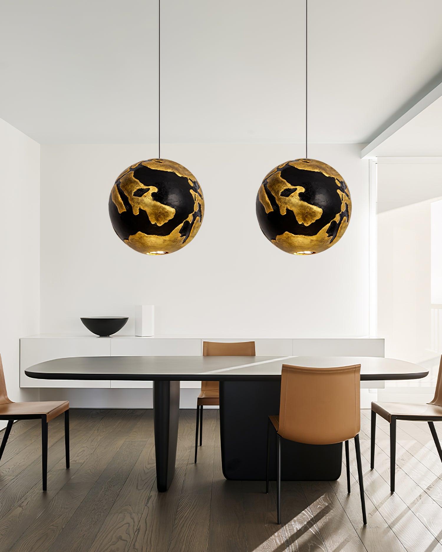Alzorila Moderne Minimalistische Pendelleuchte aus Verbundwerkstoff-Letslighting