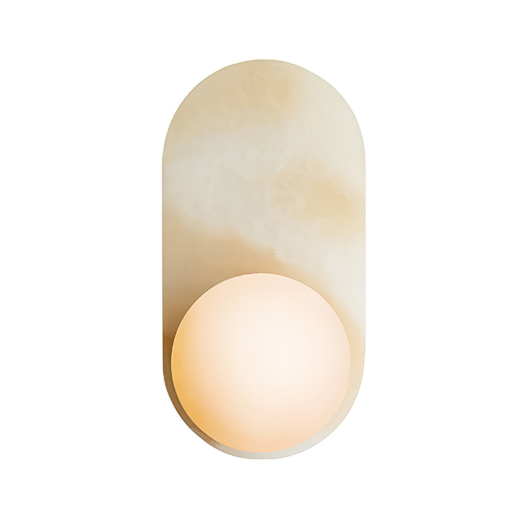 Utalira Architektur Glas Onyx Wandleuchte-Letslighting