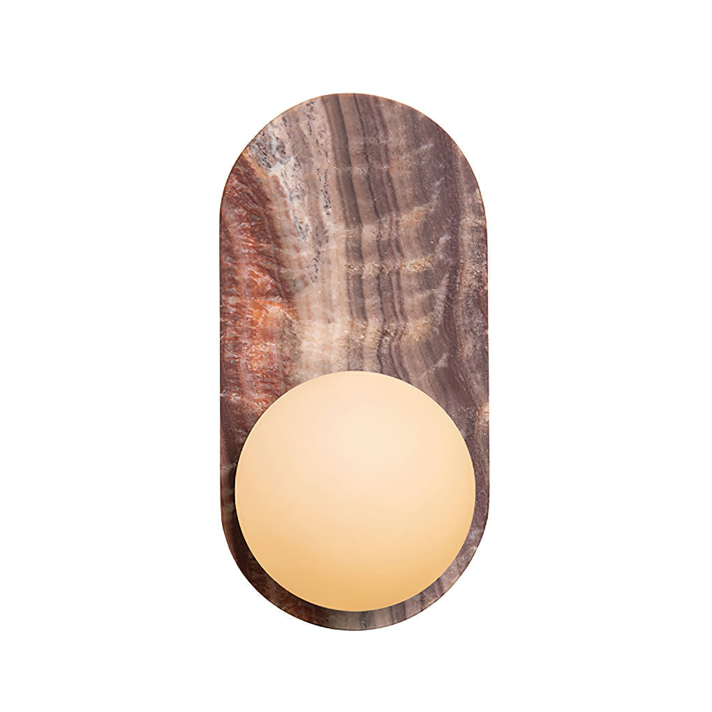 Utalira Architektur Glas Onyx Wandleuchte-Letslighting
