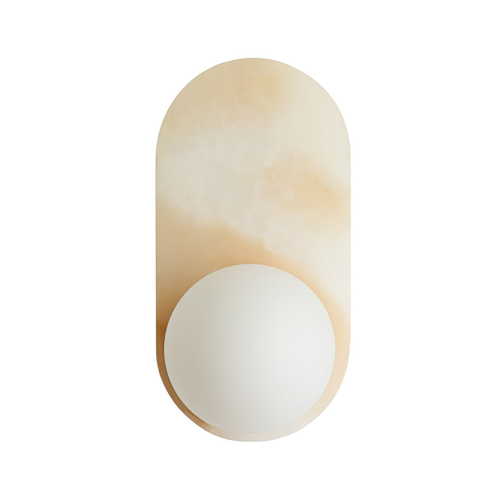 Utalira Architektur Glas Onyx Wandleuchte-Letslighting
