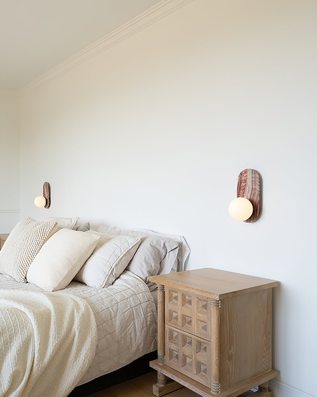 Utalira Architektur Glas Onyx Wandleuchte-Letslighting