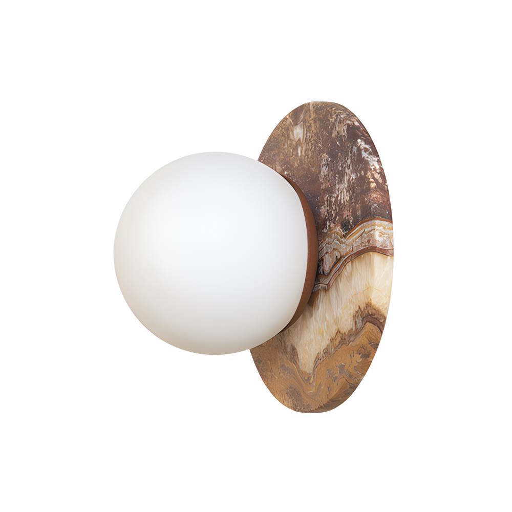 Ovyna Onyx Glas Wandleuchte-Letslighting