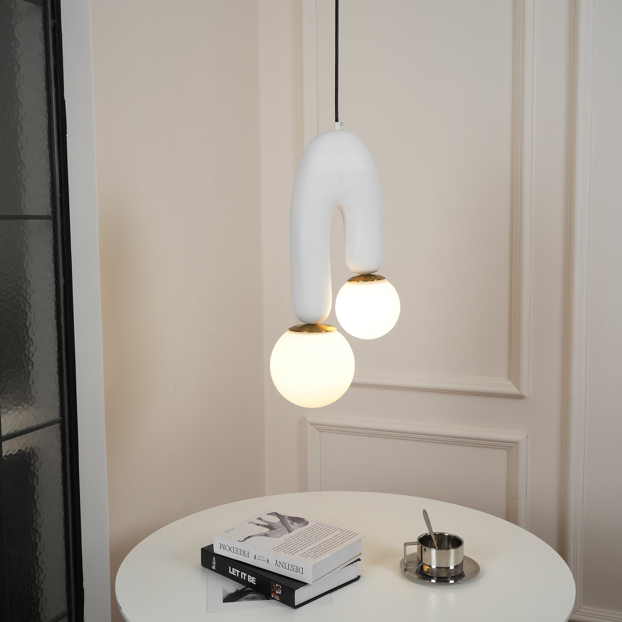 Zenithra Harz Skandinavisch Pendelleuchte | Letslighting-Letslighting