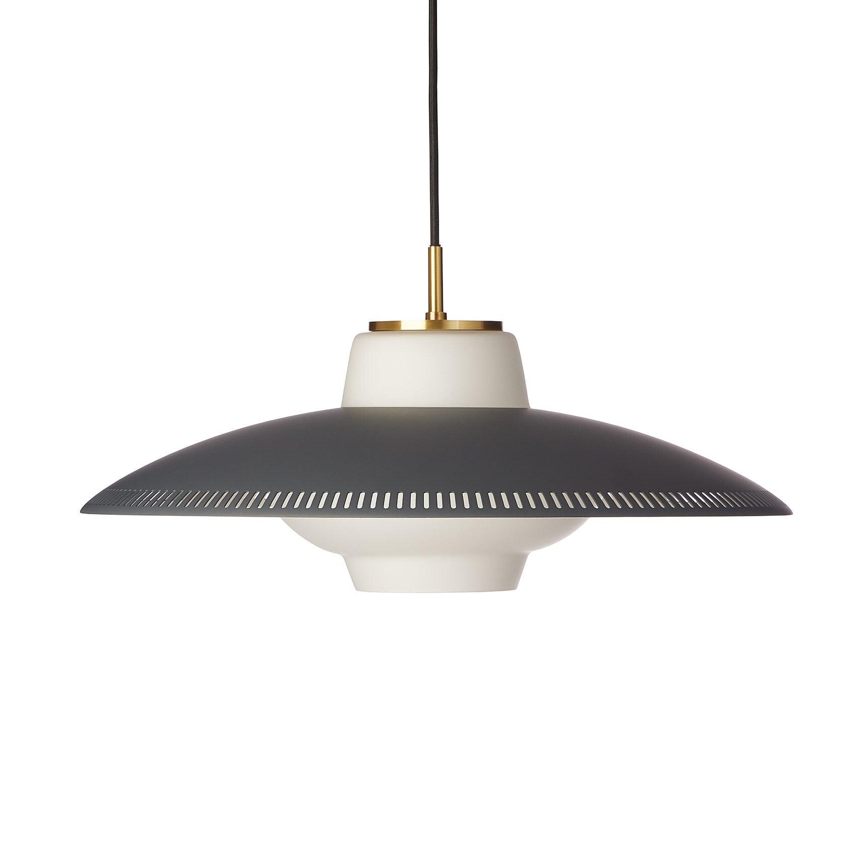 Solara Pendelleuchte Opalglas Breitschirm Klassisch-Letslighting