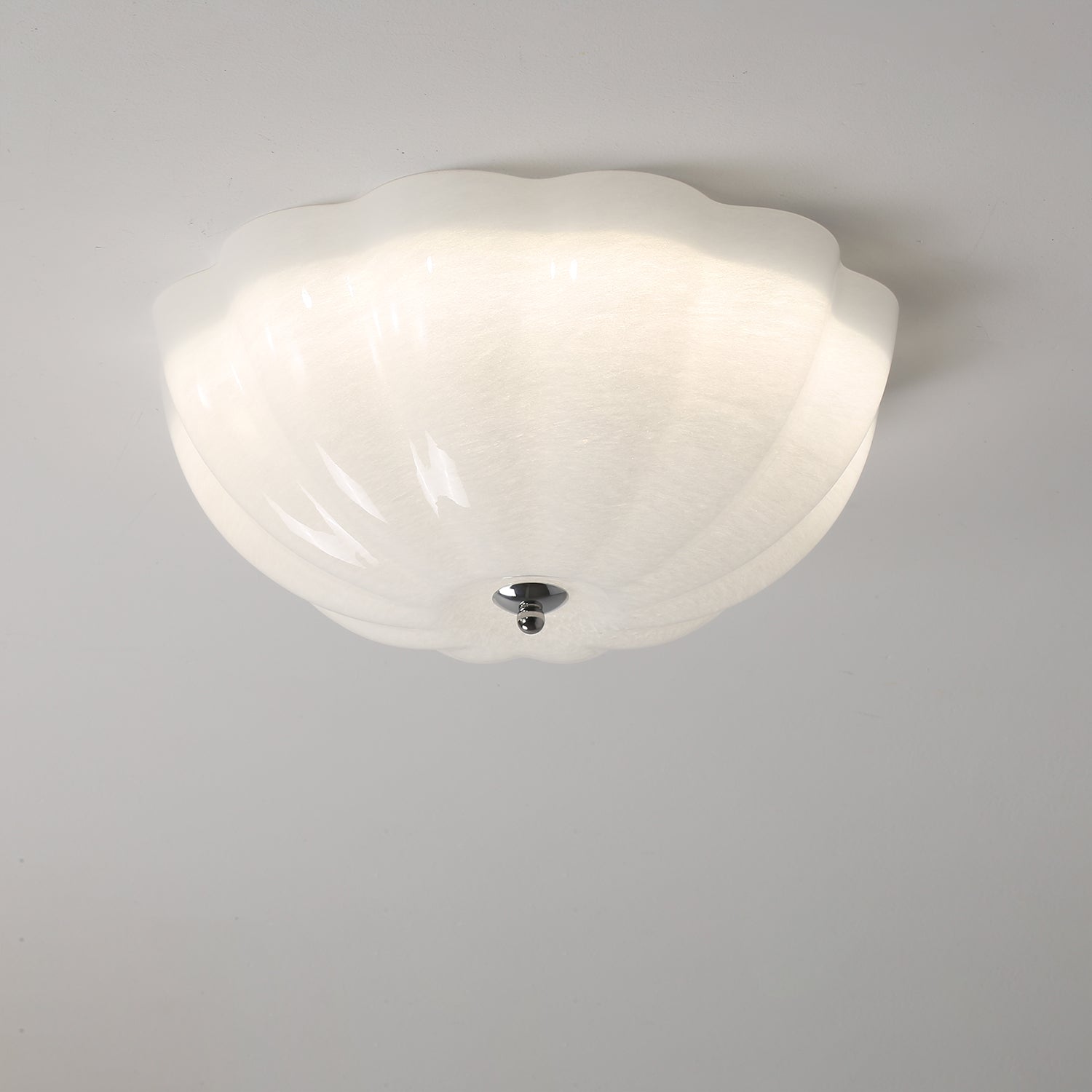 Uphaara Moderne Minimalistische Deckenleuchte aus Opalglas-Letslighting