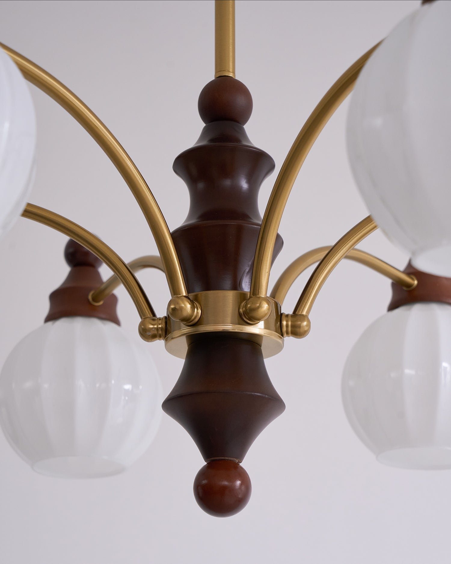 Lustra Chandelier Blossom with Glass Shades-Letslighting