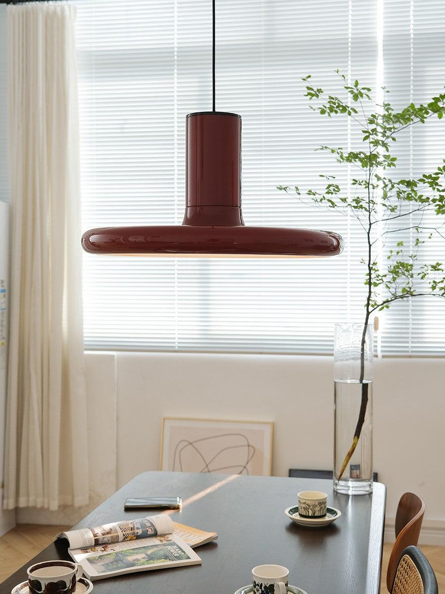 Solara Pendelleuchte Aluminium Zylinder Scheibe Industrie-Letslighting