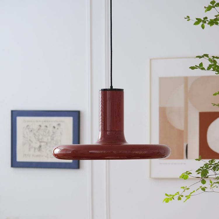 Solara Pendelleuchte Aluminium Zylinder Scheibe Industrie-Letslighting