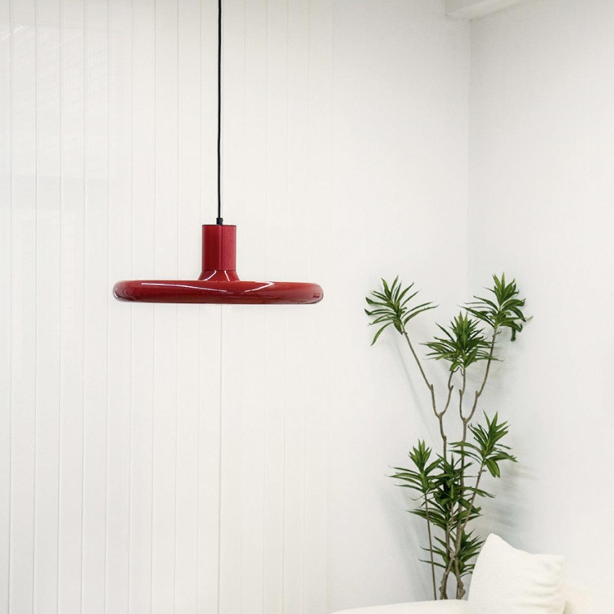 Solara Pendelleuchte Aluminium Zylinder Scheibe Industrie-Letslighting