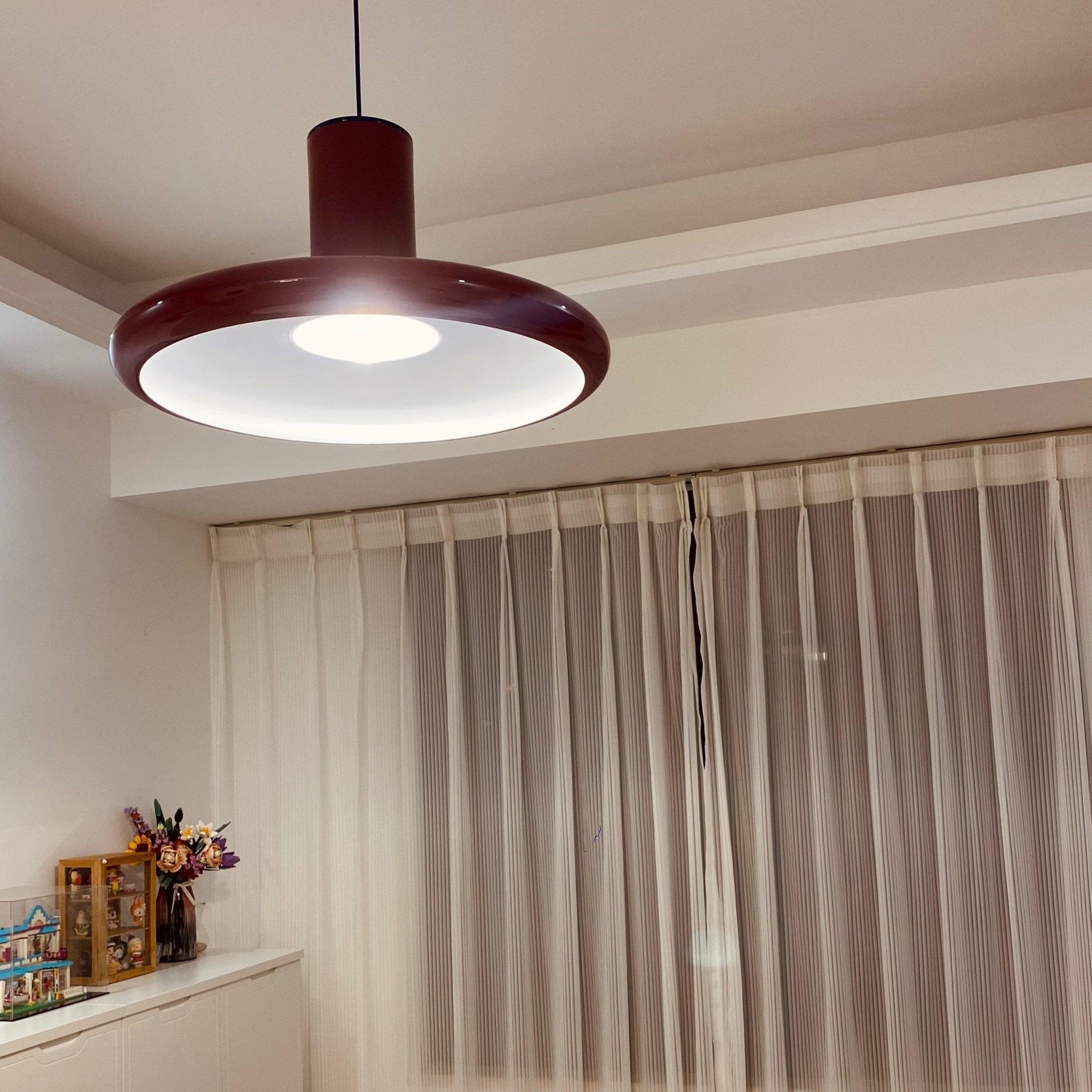 Solara Pendelleuchte Aluminium Zylinder Scheibe Industrie-Letslighting