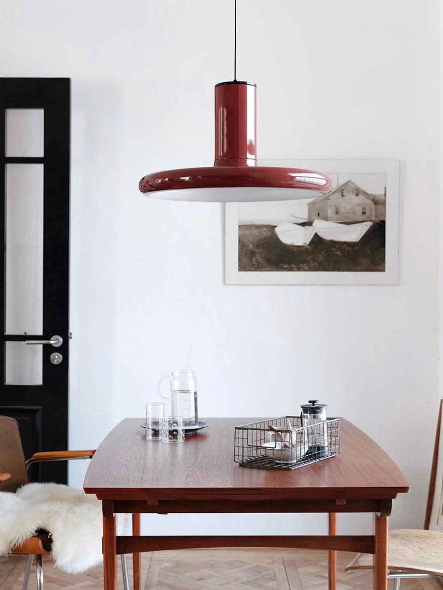 Solara Pendelleuchte Aluminium Zylinder Scheibe Industrie-Letslighting
