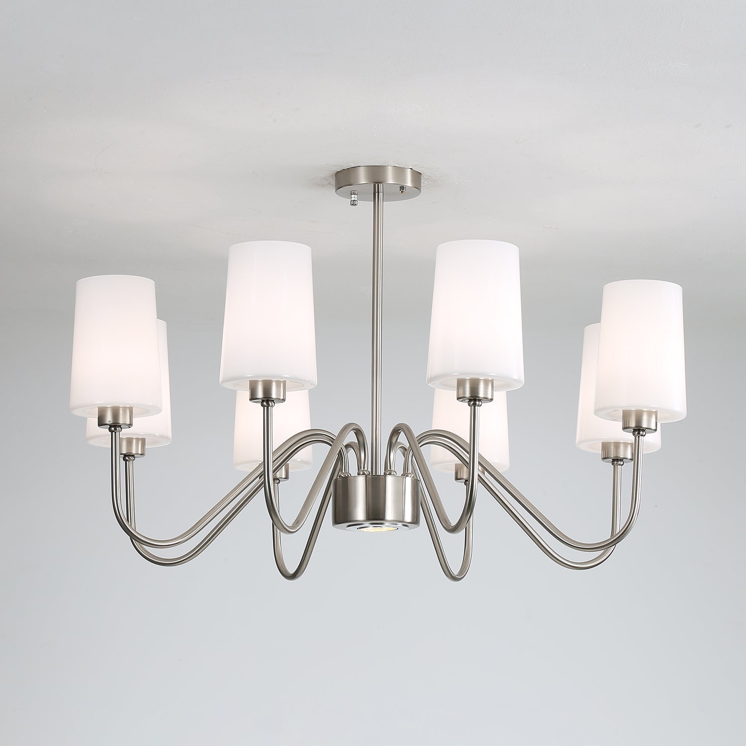 Armirila Traditioneller Eleganter Kronleuchter aus Vintage-Stoff-Letslighting