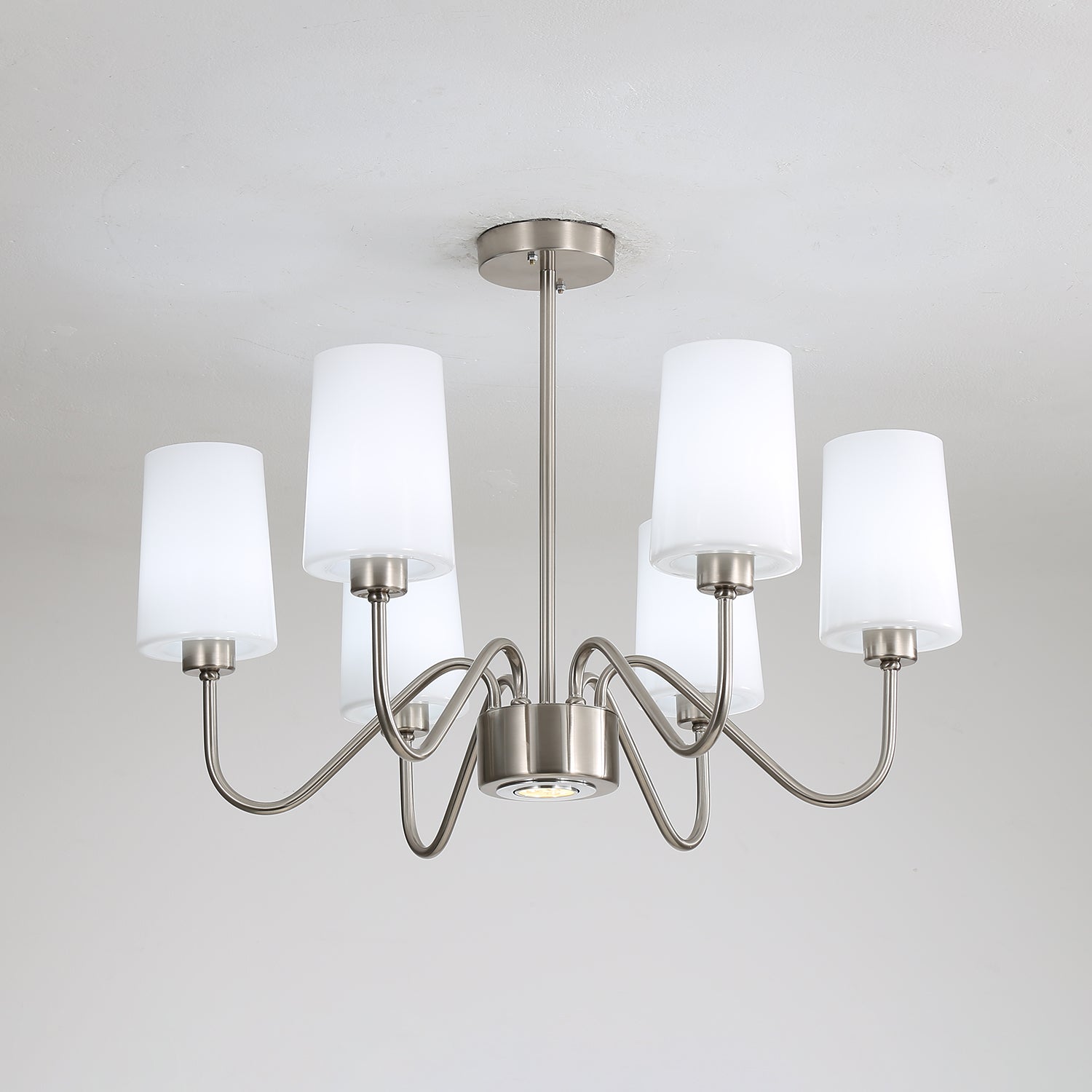 Armirila Traditioneller Eleganter Kronleuchter aus Vintage-Stoff-Letslighting
