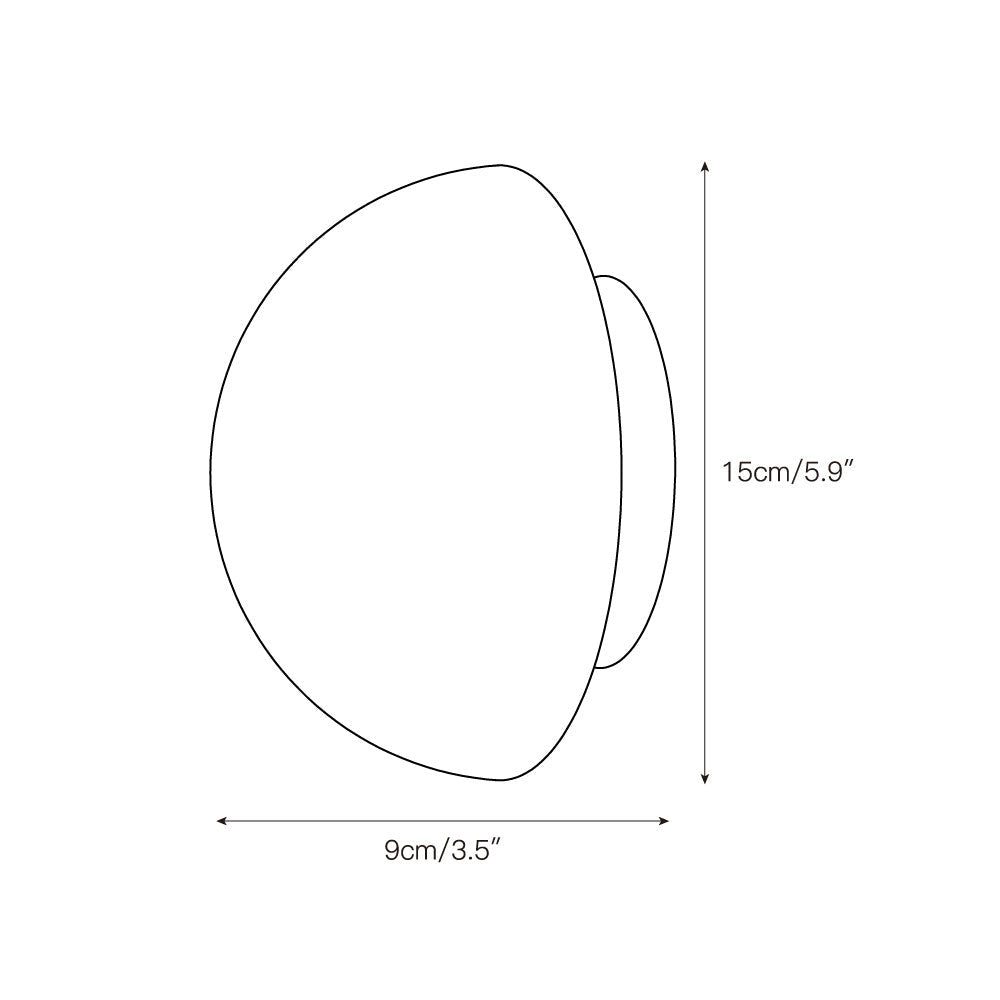 Cinorisra Modern Minimalist Stone Travertine Wall Lamp - Letslighting