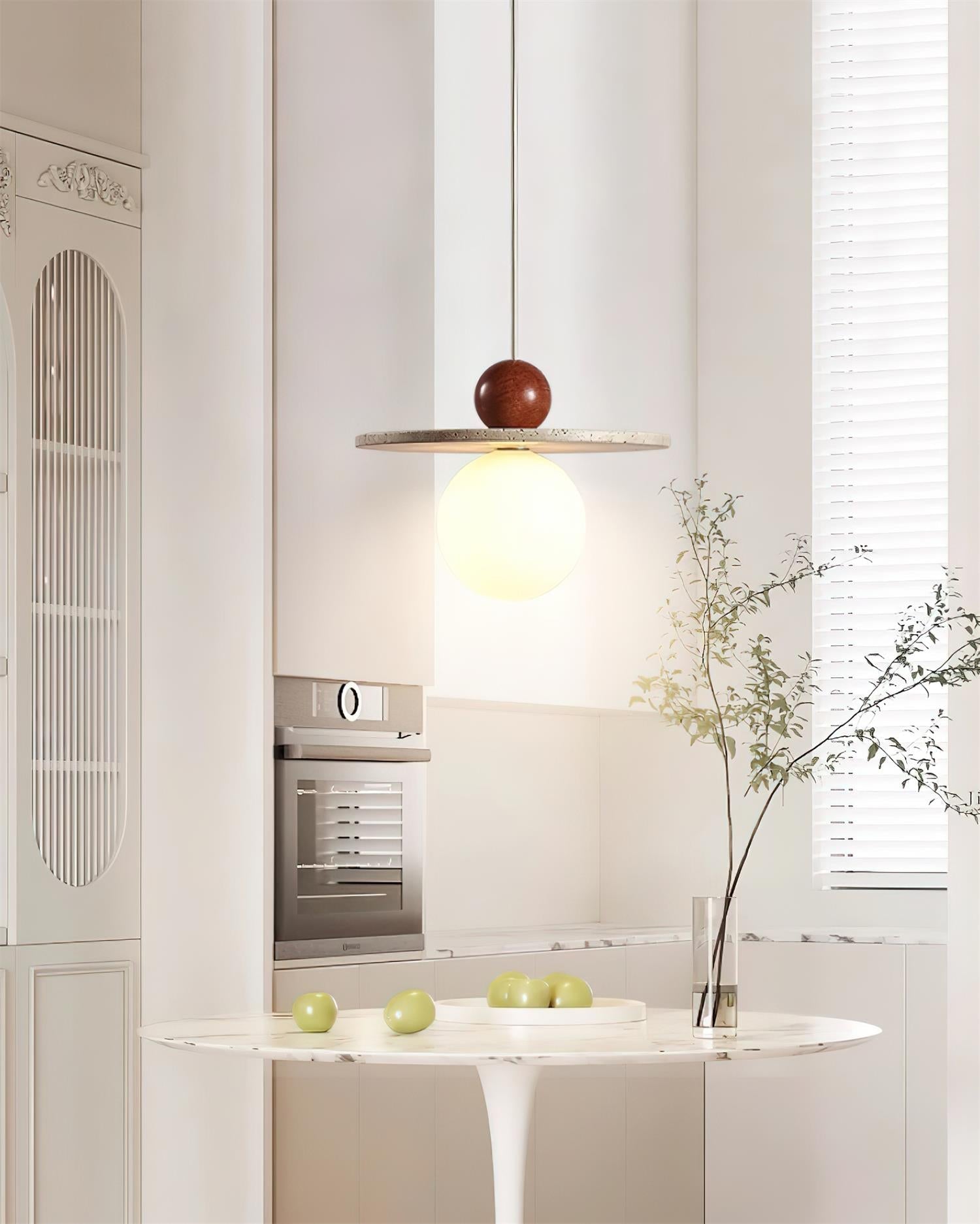 Marcio Pendant Light Travertine - Letslighting