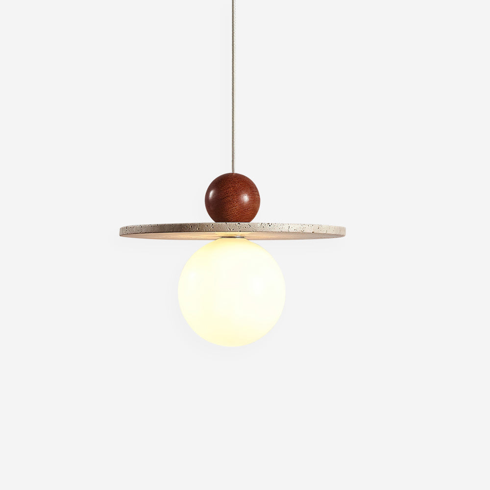 Marcio Pendant Light Travertine - Letslighting