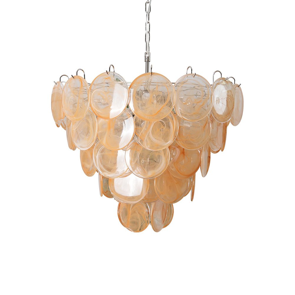 Aurora Chandelier Murano Glass Disc Classic - Blowlighting