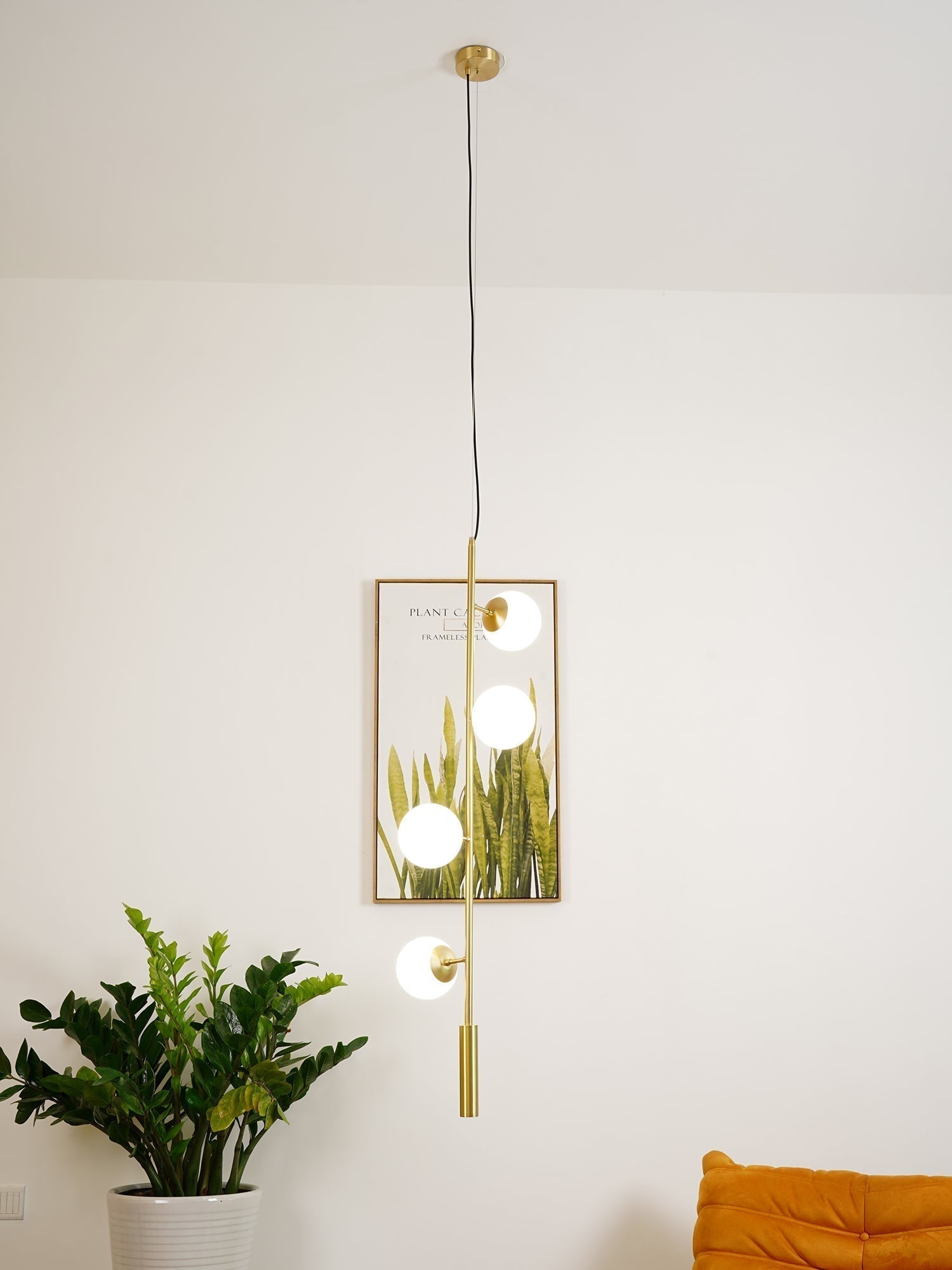 Erevia Messing Glas Pendelleuchte-Letslighting