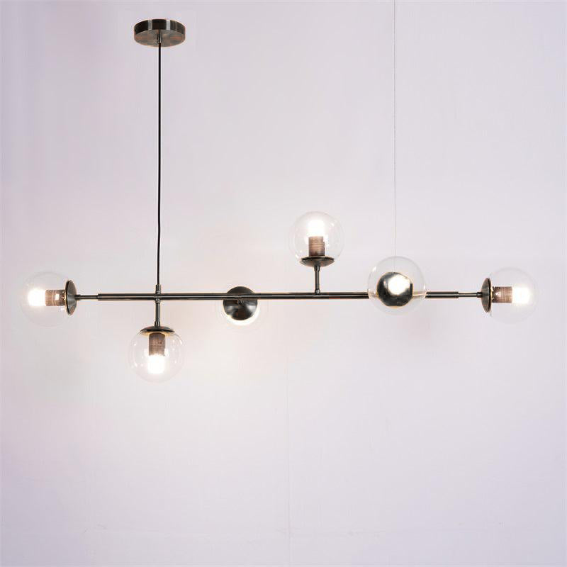 Lustra Pendelleuchte Orb Messing Glas-Letslighting