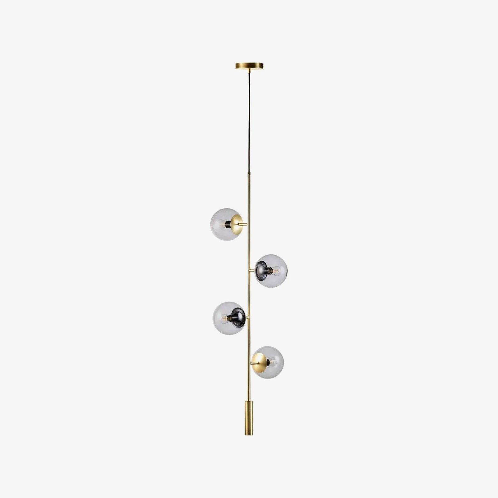 Erevia Messing Glas Pendelleuchte-Letslighting