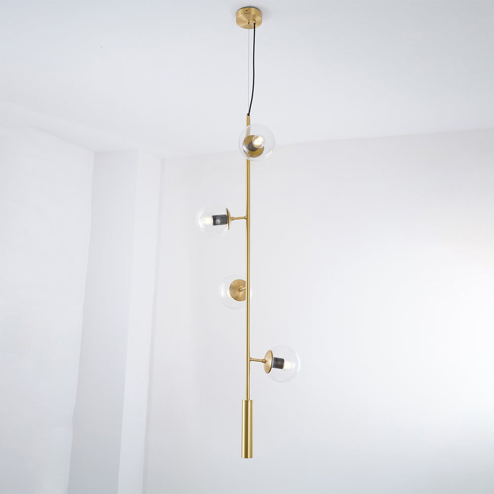 Erevia Messing Glas Pendelleuchte-Letslighting