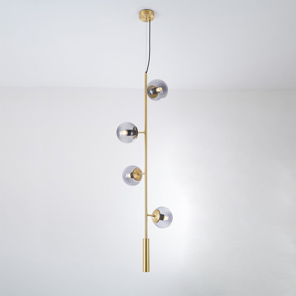 Erevia Messing Glas Pendelleuchte-Letslighting