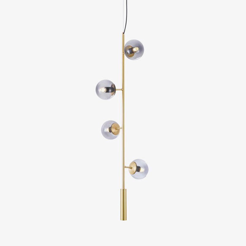 Erevia Messing Glas Pendelleuchte-Letslighting