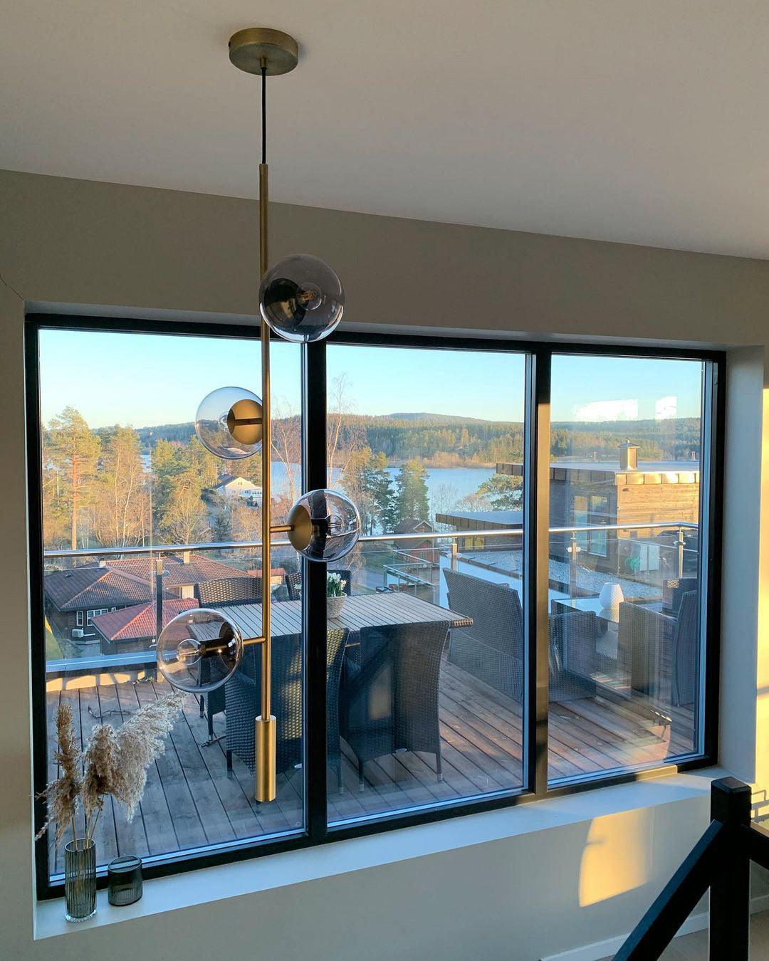 Erevia Messing Glas Pendelleuchte-Letslighting