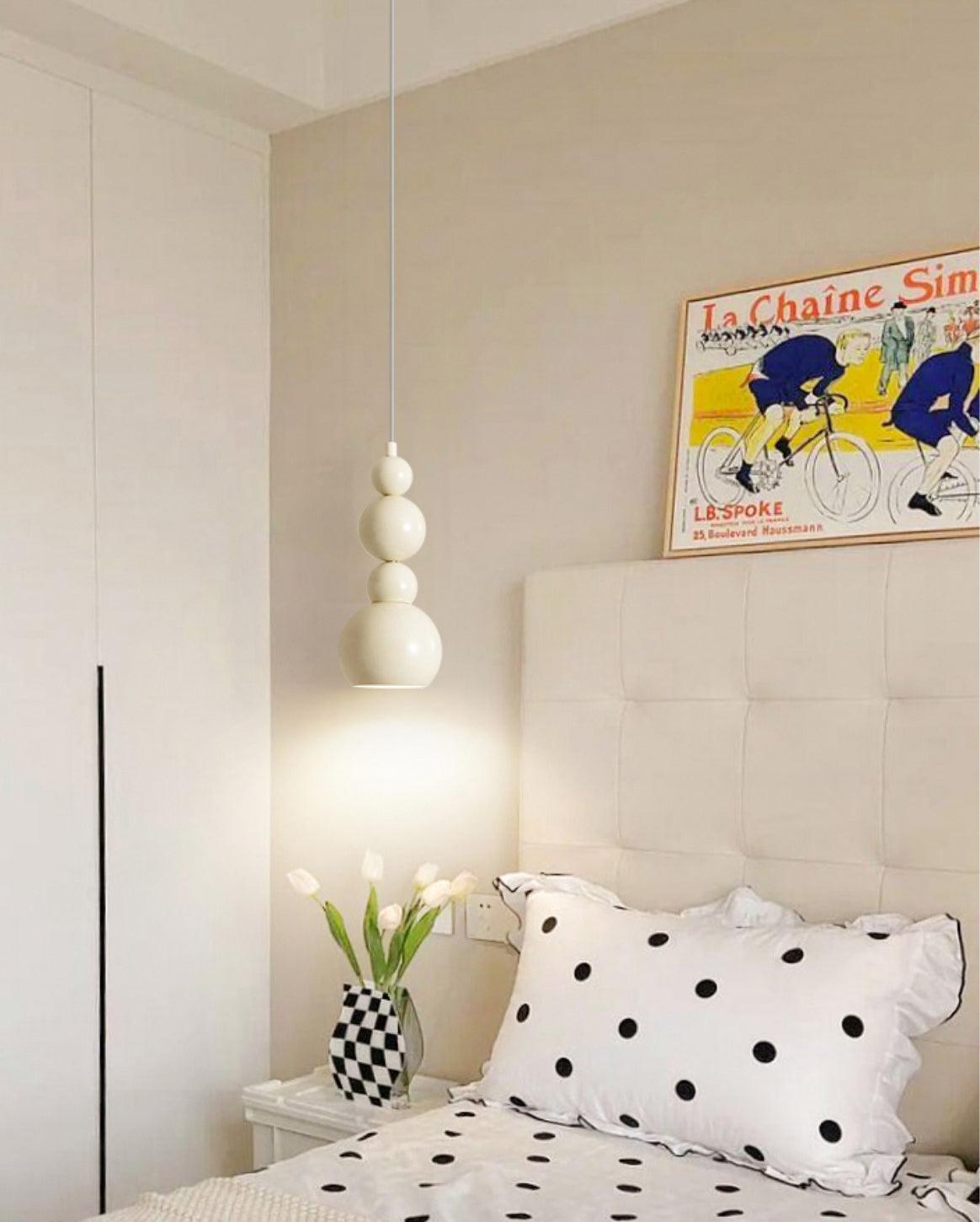 Solena Beige Künstlerische Pendelleuchten-Letslighting