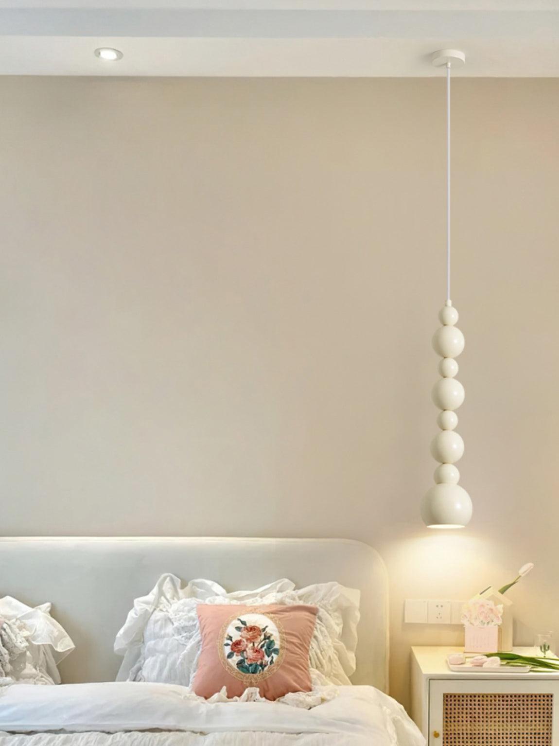 Solena Beige Künstlerische Pendelleuchten-Letslighting