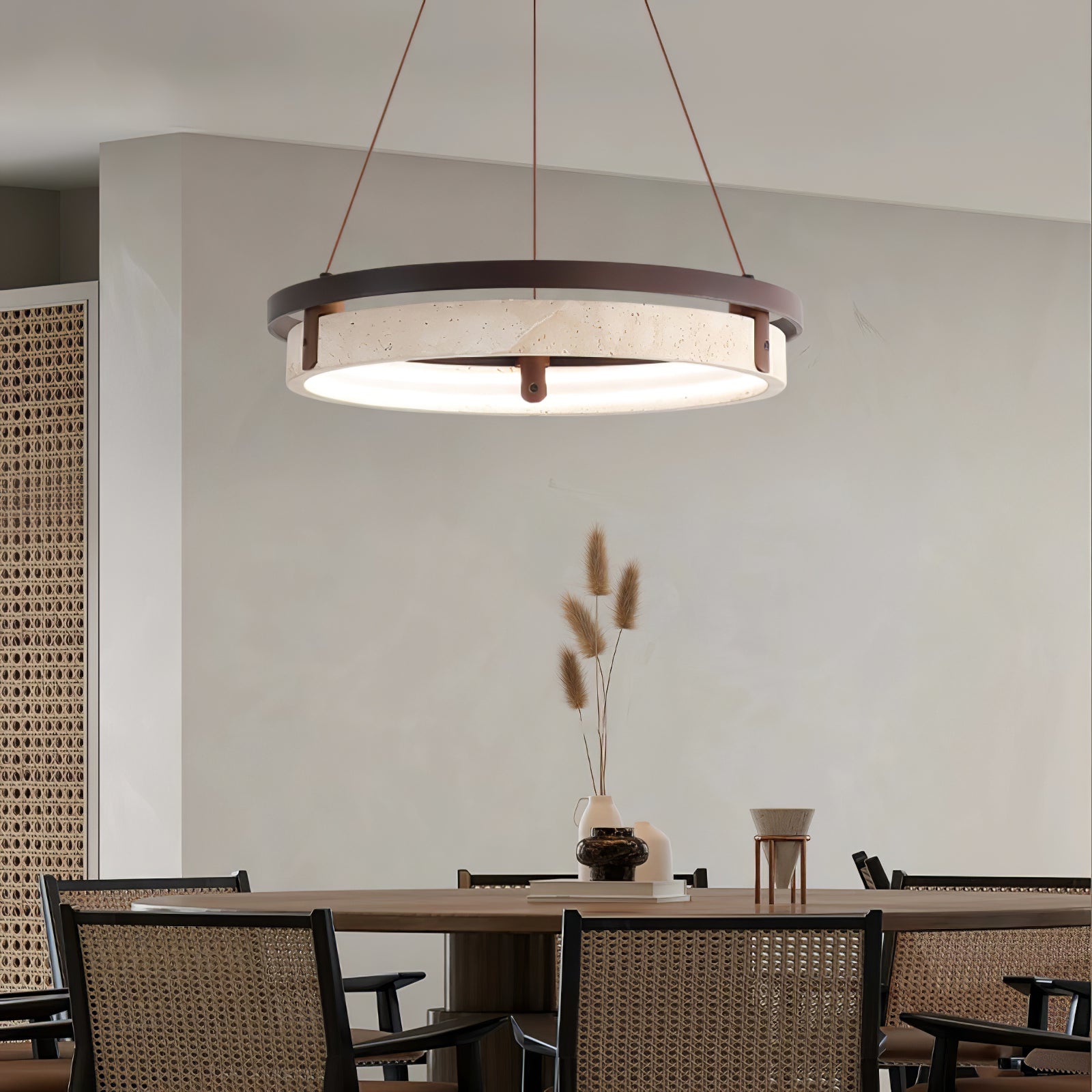 Veraearae Travertine Pendant Light - Neutralighting