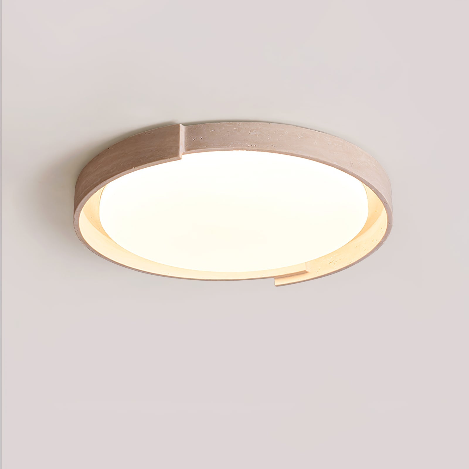 Zevinarae Travertine Ceiling Light - Letslighting
