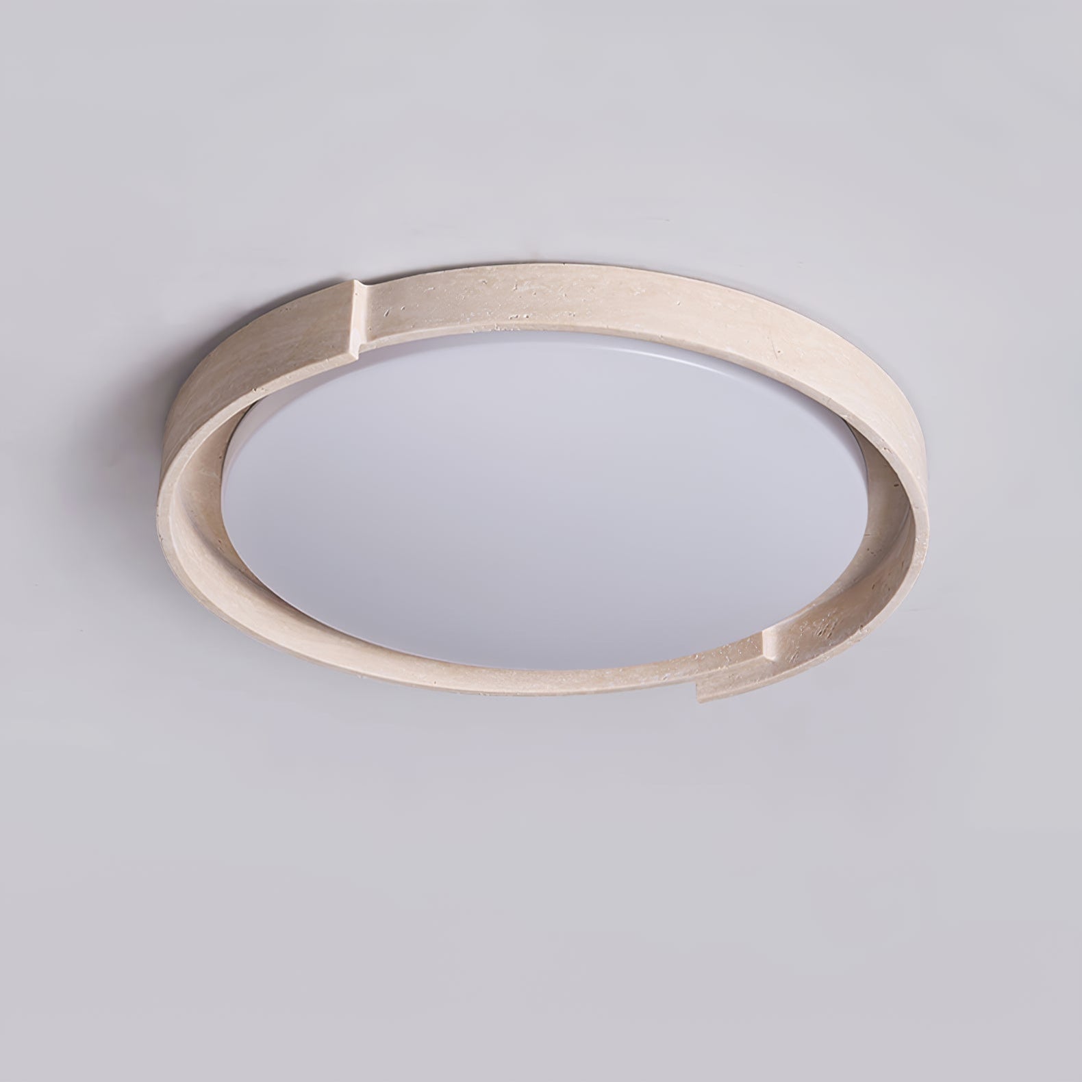 Zevinarae Travertine Ceiling Light - Letslighting