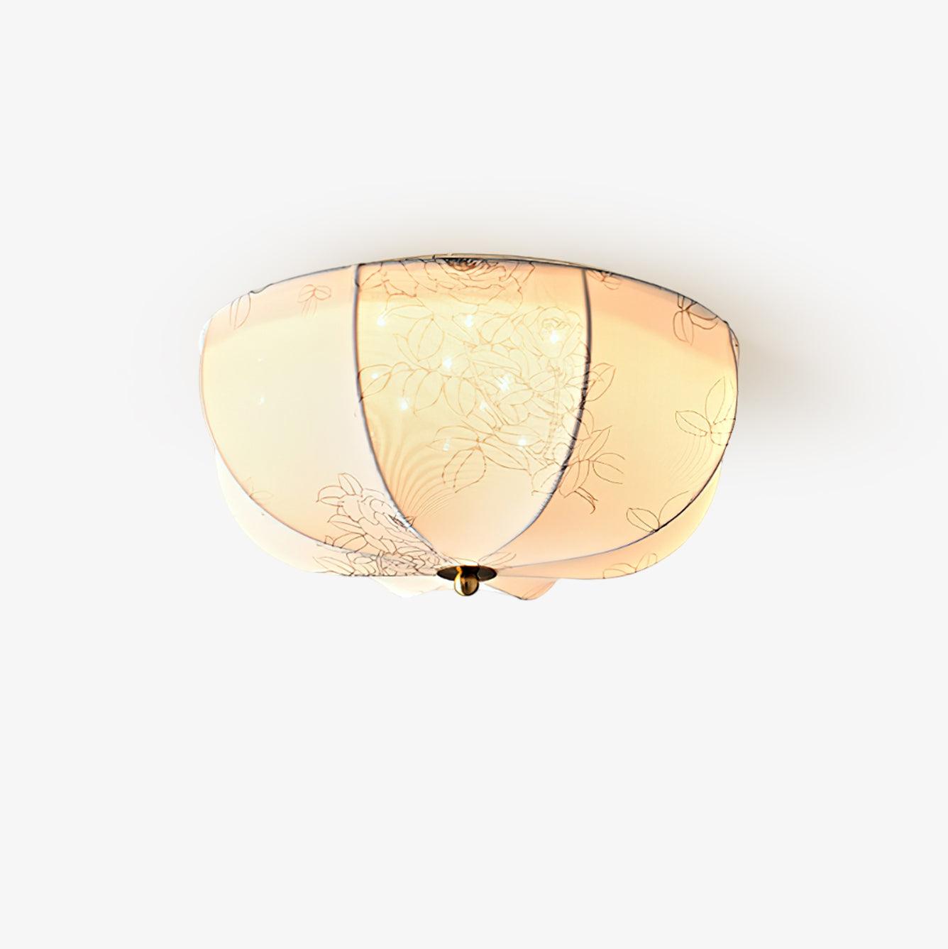 Ilvara Premium Nordisch Kunst Stoff Deckenleuchte-Letslighting