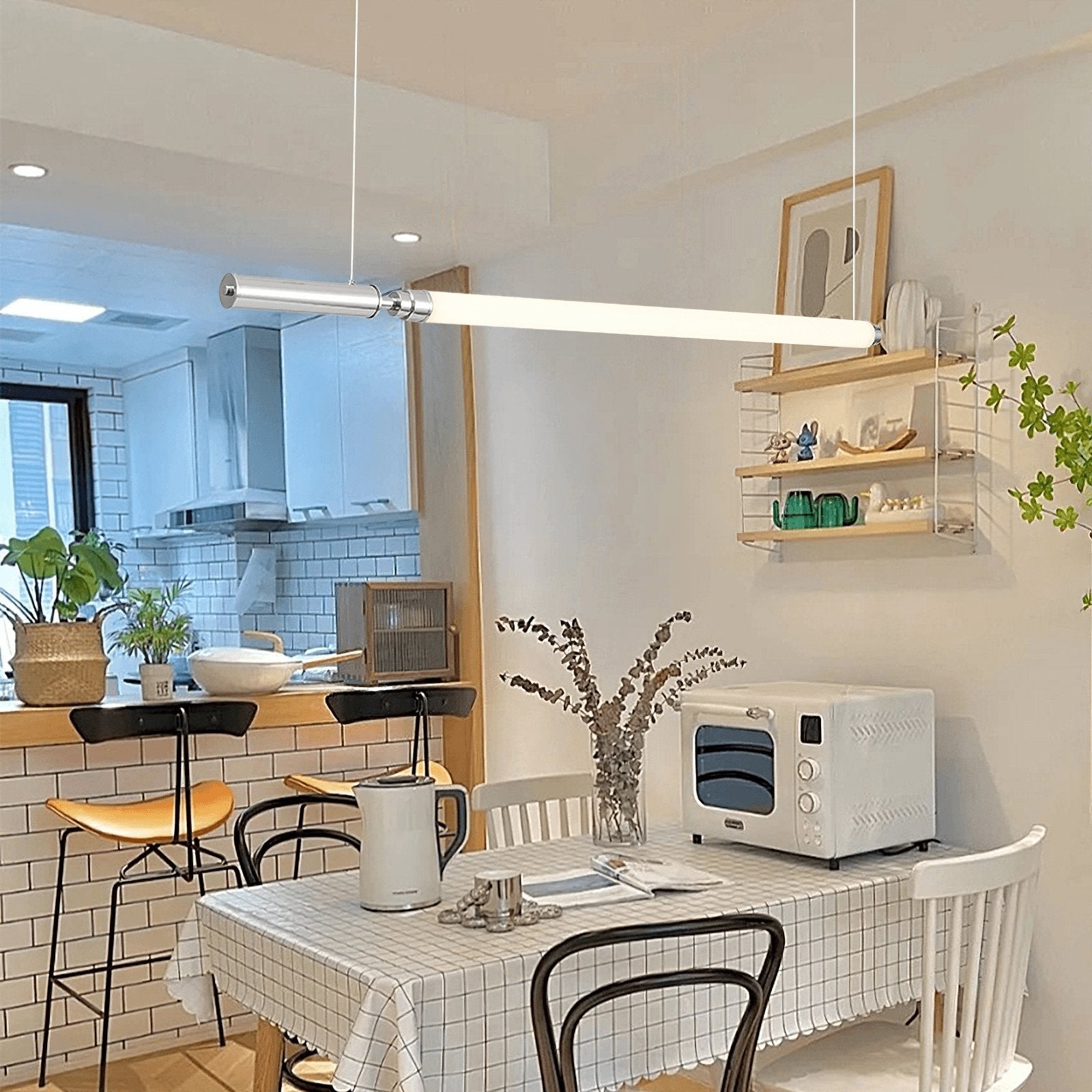Ollaeos Modern Minimalistisch Glas Pendelleuchte-Letslighting