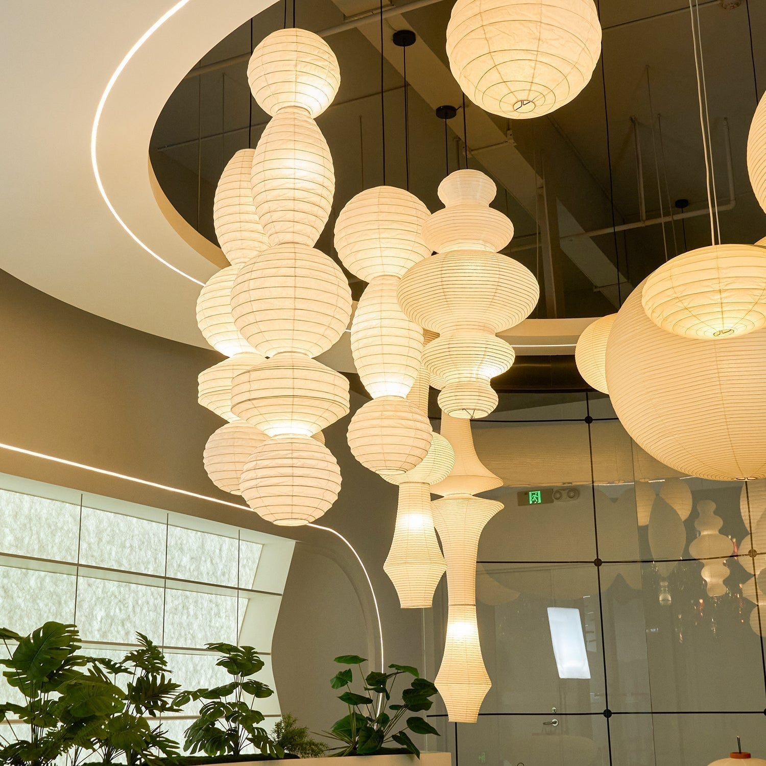 Elthayra Natur Serie Bambus Laterne Pendelleuchte-Letslighting