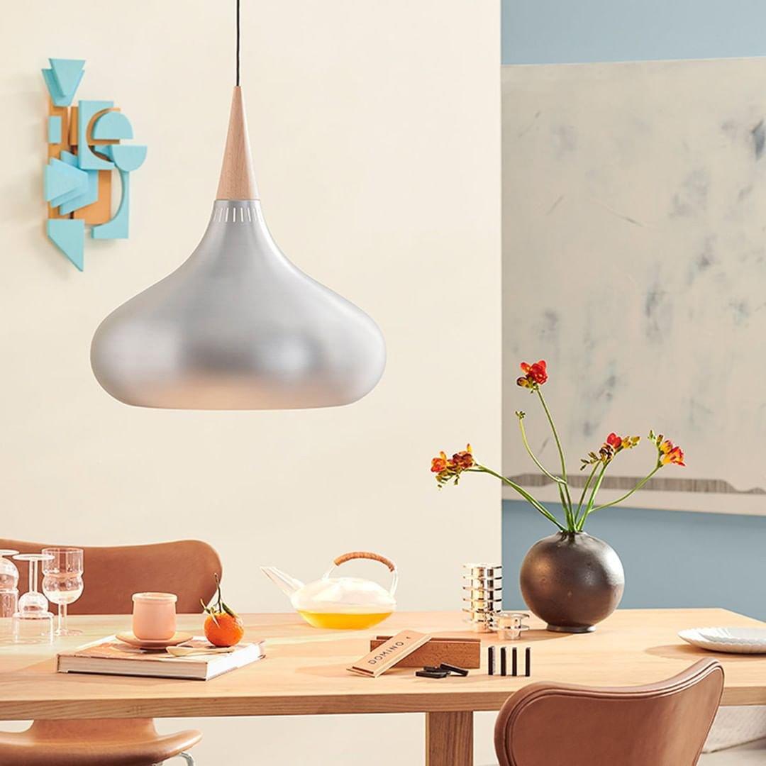 Eldara Aluminium Holz Industrie Pendelleuchte-Letslighting