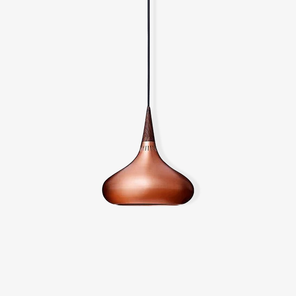 Eldara Aluminium Holz Industrie Pendelleuchte-Letslighting