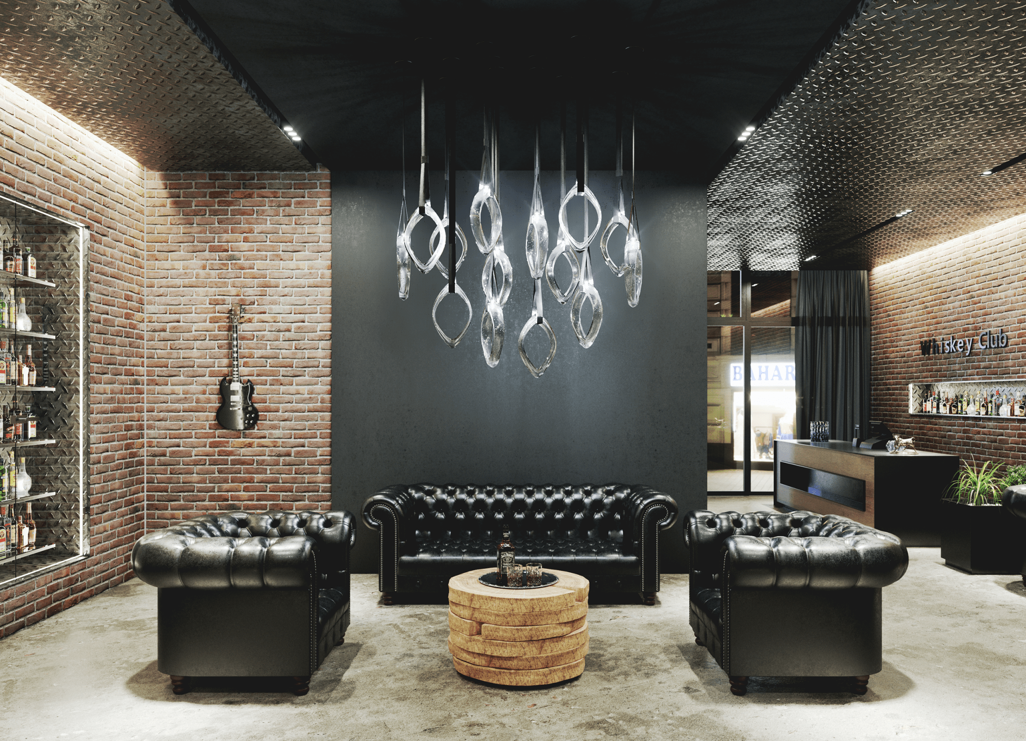 Ivvyne Moderner Glas-Kronleuchter-Letslighting