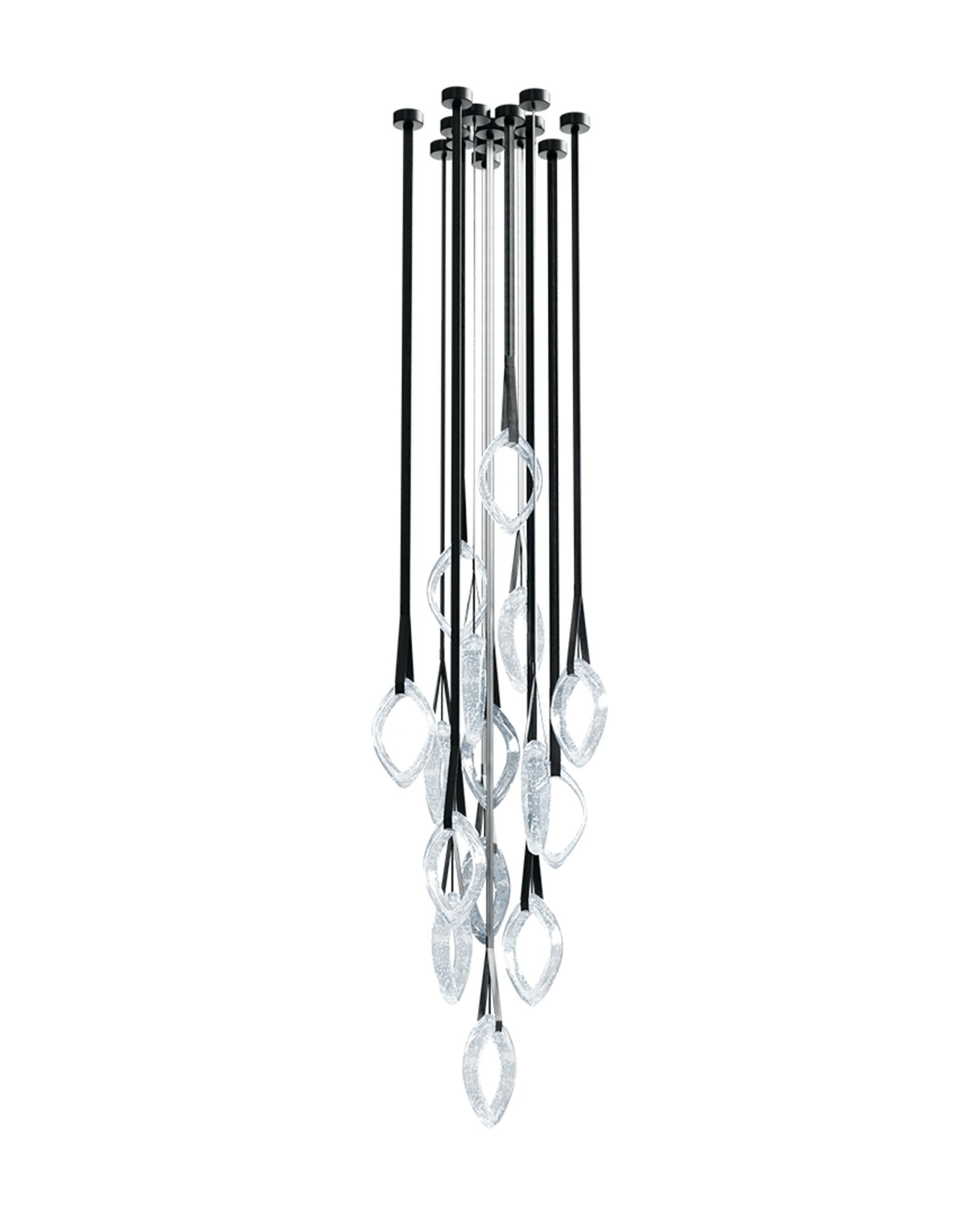 Ivvyne Moderner Glas-Kronleuchter-Letslighting