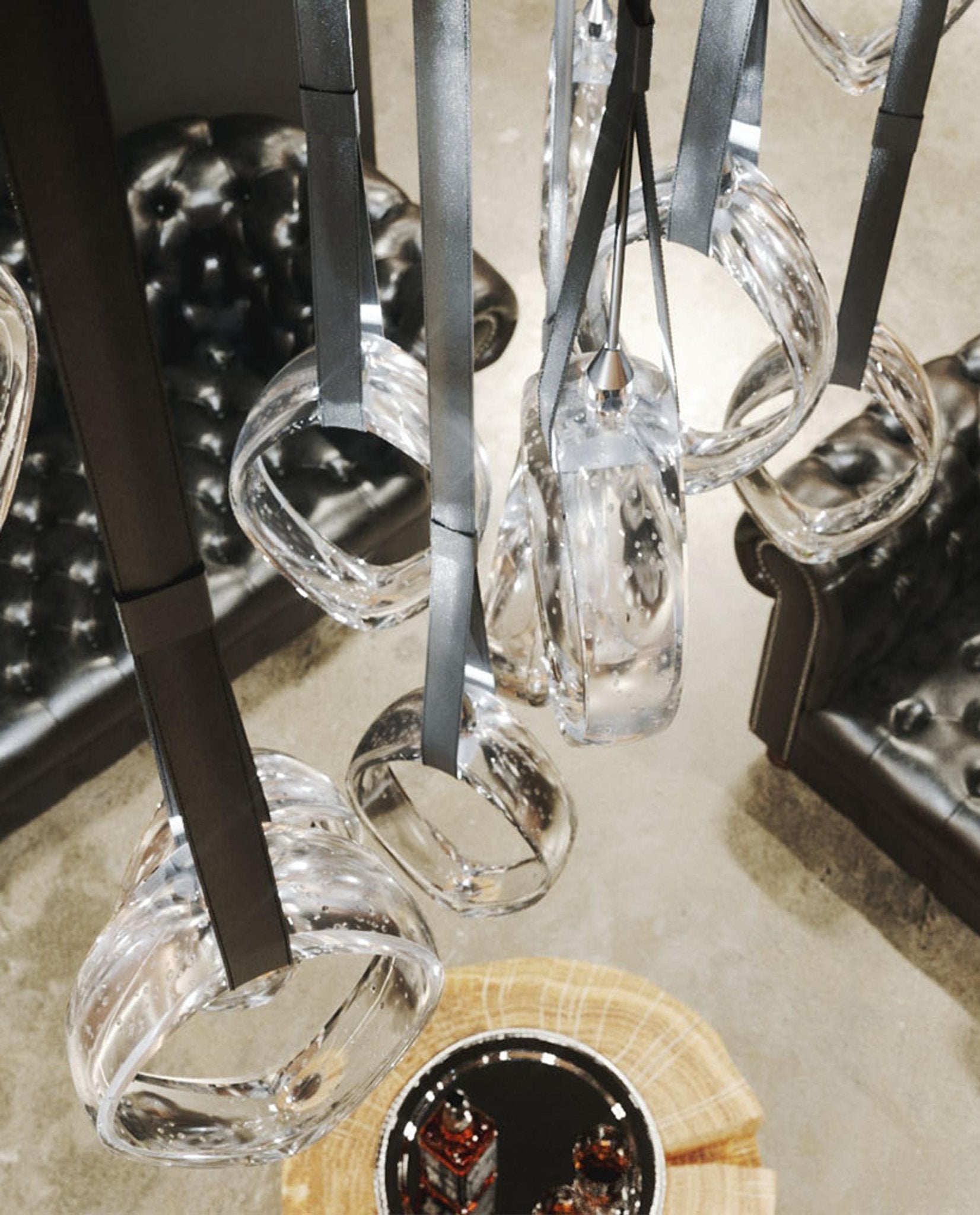 Ivvyne Moderner Glas-Kronleuchter-Letslighting