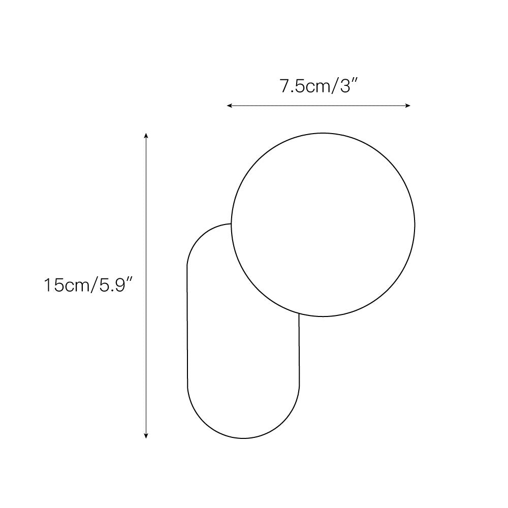 Colaeira Modern Minimalist Art Travertine Wall Lamp - Letslighting