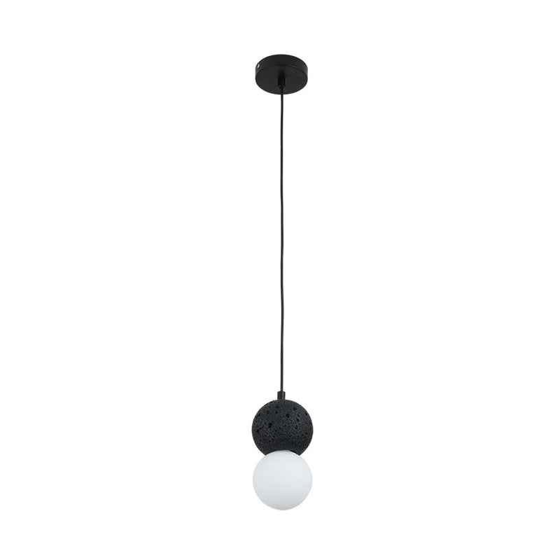 Solvicen Zement Minimalistisch Pendelleuchte-Letslighting