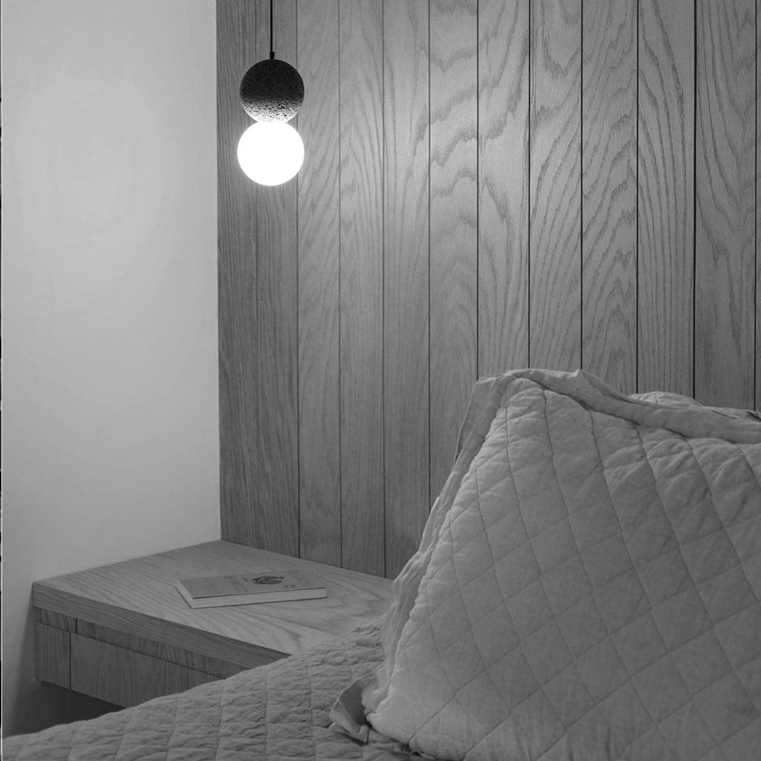 Solvicen Zement Minimalistisch Pendelleuchte-Letslighting
